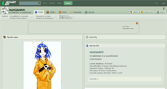 Desktop Screenshot of mangaminx.deviantart.com