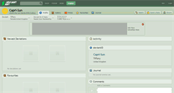 Desktop Screenshot of capri-sun.deviantart.com