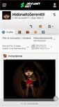Mobile Screenshot of midonaitoserenitii.deviantart.com