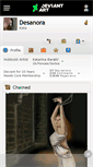 Mobile Screenshot of desanora.deviantart.com