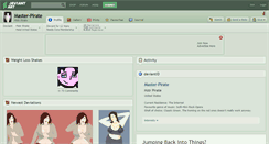 Desktop Screenshot of master-pirate.deviantart.com