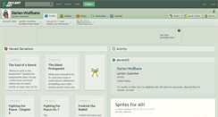 Desktop Screenshot of darian-wulfbane.deviantart.com