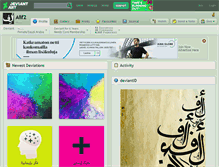 Tablet Screenshot of alif2.deviantart.com