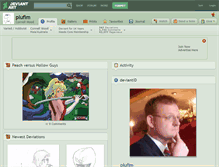 Tablet Screenshot of plufim.deviantart.com