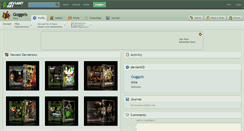 Desktop Screenshot of goggels.deviantart.com
