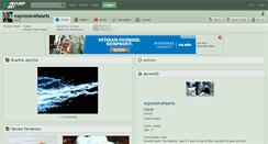 Desktop Screenshot of expressivehearts.deviantart.com