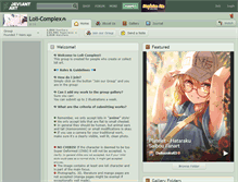 Tablet Screenshot of loli-complex.deviantart.com