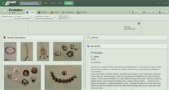 Desktop Screenshot of ev-olution.deviantart.com