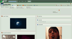 Desktop Screenshot of lunar-strain.deviantart.com