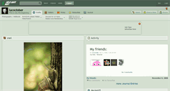Desktop Screenshot of lucoctober.deviantart.com