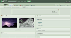 Desktop Screenshot of itrsport.deviantart.com