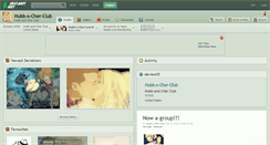 Desktop Screenshot of hubb-x-cher-club.deviantart.com