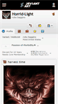 Mobile Screenshot of horrid-light.deviantart.com