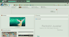 Desktop Screenshot of ipaxy.deviantart.com