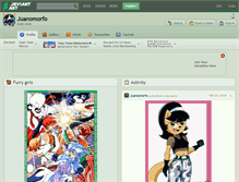 Tablet Screenshot of juanomorfo.deviantart.com