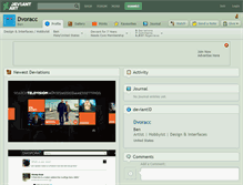 Tablet Screenshot of dvoracc.deviantart.com