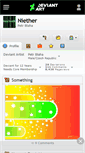 Mobile Screenshot of niether.deviantart.com
