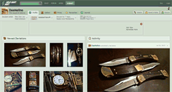 Desktop Screenshot of deemelino.deviantart.com