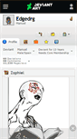 Mobile Screenshot of edgedrg.deviantart.com