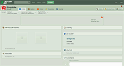 Desktop Screenshot of divepirate.deviantart.com