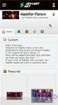 Mobile Screenshot of malefor-fans.deviantart.com