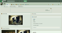 Desktop Screenshot of k0hi.deviantart.com