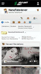 Mobile Screenshot of nanofate4ever.deviantart.com