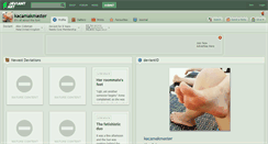 Desktop Screenshot of kacamakmaster.deviantart.com