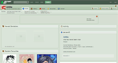 Desktop Screenshot of aoiska.deviantart.com