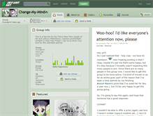 Tablet Screenshot of change-my-mind.deviantart.com