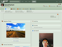 Tablet Screenshot of dannypcarlyon.deviantart.com