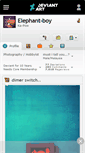 Mobile Screenshot of elephant-boy.deviantart.com