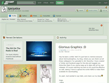 Tablet Screenshot of epiclyalice.deviantart.com