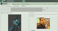 Desktop Screenshot of ante8787.deviantart.com