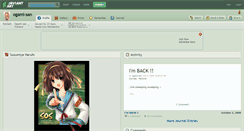 Desktop Screenshot of ogami-san.deviantart.com