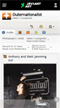 Mobile Screenshot of outernationalist.deviantart.com