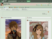 Tablet Screenshot of hallsth-eien.deviantart.com