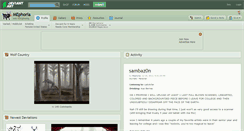 Desktop Screenshot of mephoria.deviantart.com