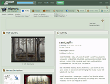 Tablet Screenshot of mephoria.deviantart.com