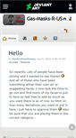 Mobile Screenshot of gas-masks-r-us.deviantart.com