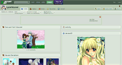 Desktop Screenshot of lycorislover.deviantart.com