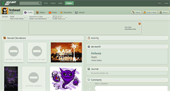 Desktop Screenshot of fezbeast.deviantart.com