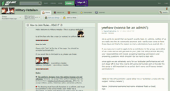 Desktop Screenshot of military-hetalia.deviantart.com