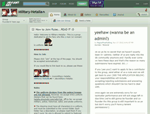 Tablet Screenshot of military-hetalia.deviantart.com