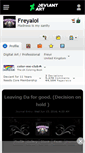 Mobile Screenshot of freyaloi.deviantart.com