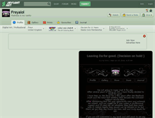 Tablet Screenshot of freyaloi.deviantart.com