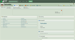 Desktop Screenshot of flatheadbob.deviantart.com