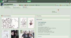 Desktop Screenshot of ciar-qualohtarie.deviantart.com