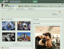 Tablet Screenshot of inado.deviantart.com