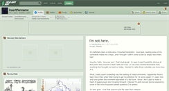 Desktop Screenshot of insertpenname.deviantart.com